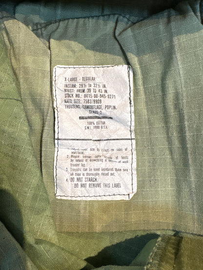 80's U.S.ARMY「woodland camo」USA製 カーゴパンツ