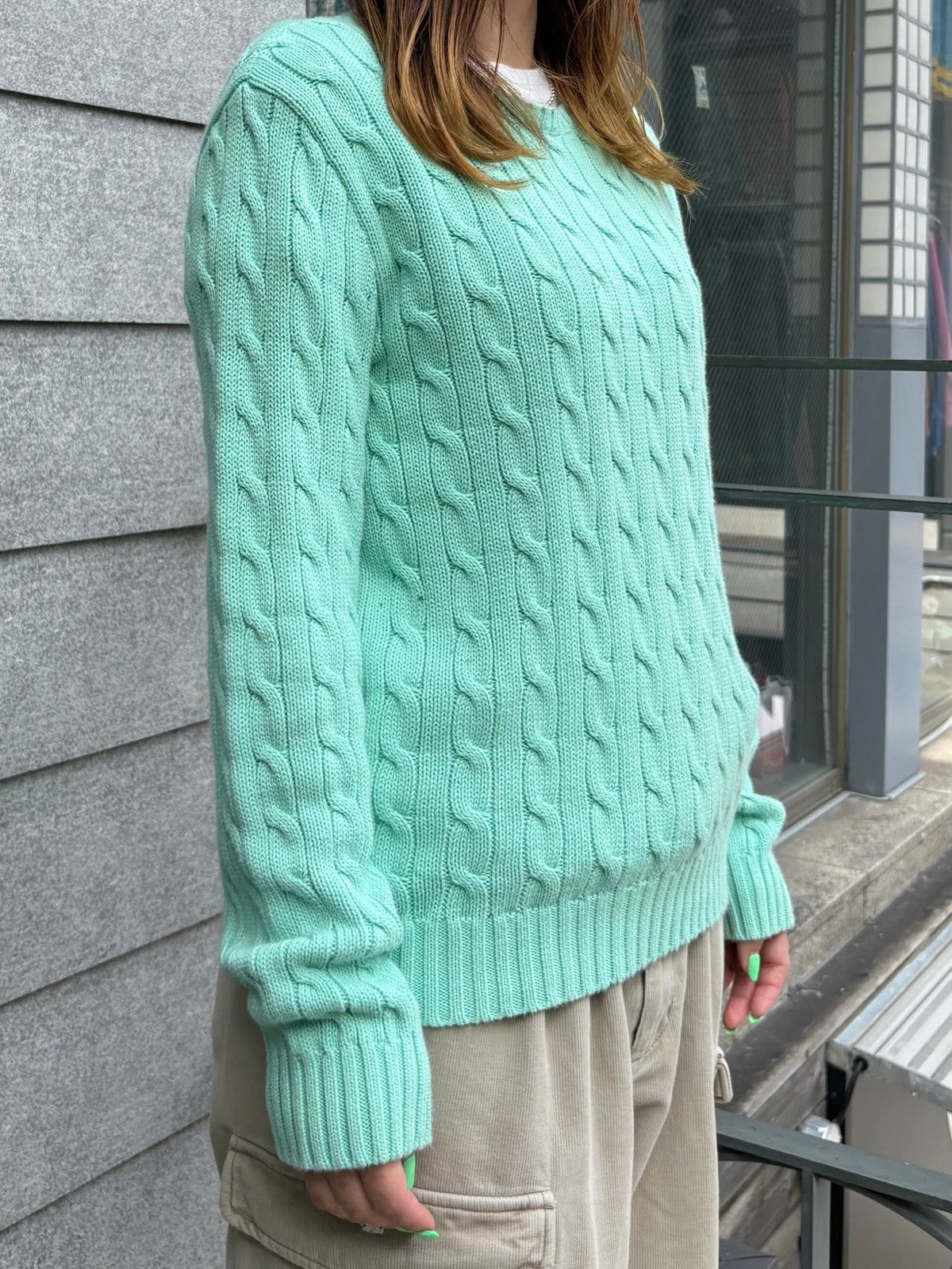 10's「Ralph Lauren」ケーブルニット