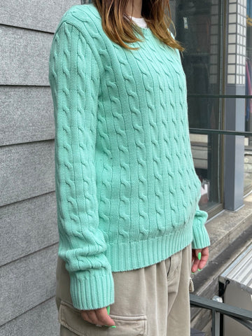 「Ralph Lauren」ケーブルニット