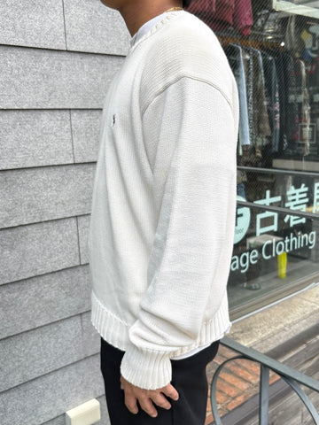 90's「RALPH LAUREN」ワンポイントニット