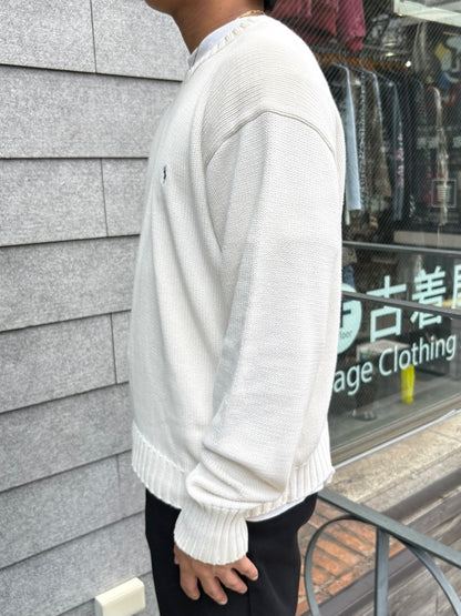 90's「RALPH LAUREN」ワンポイントニット