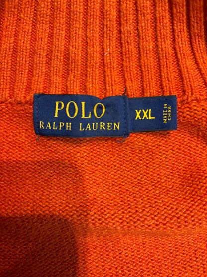 00's「RALPH LAUREN」ハーフジップニット