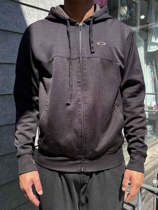 00's「OAKLEY」ジップアップパーカー
