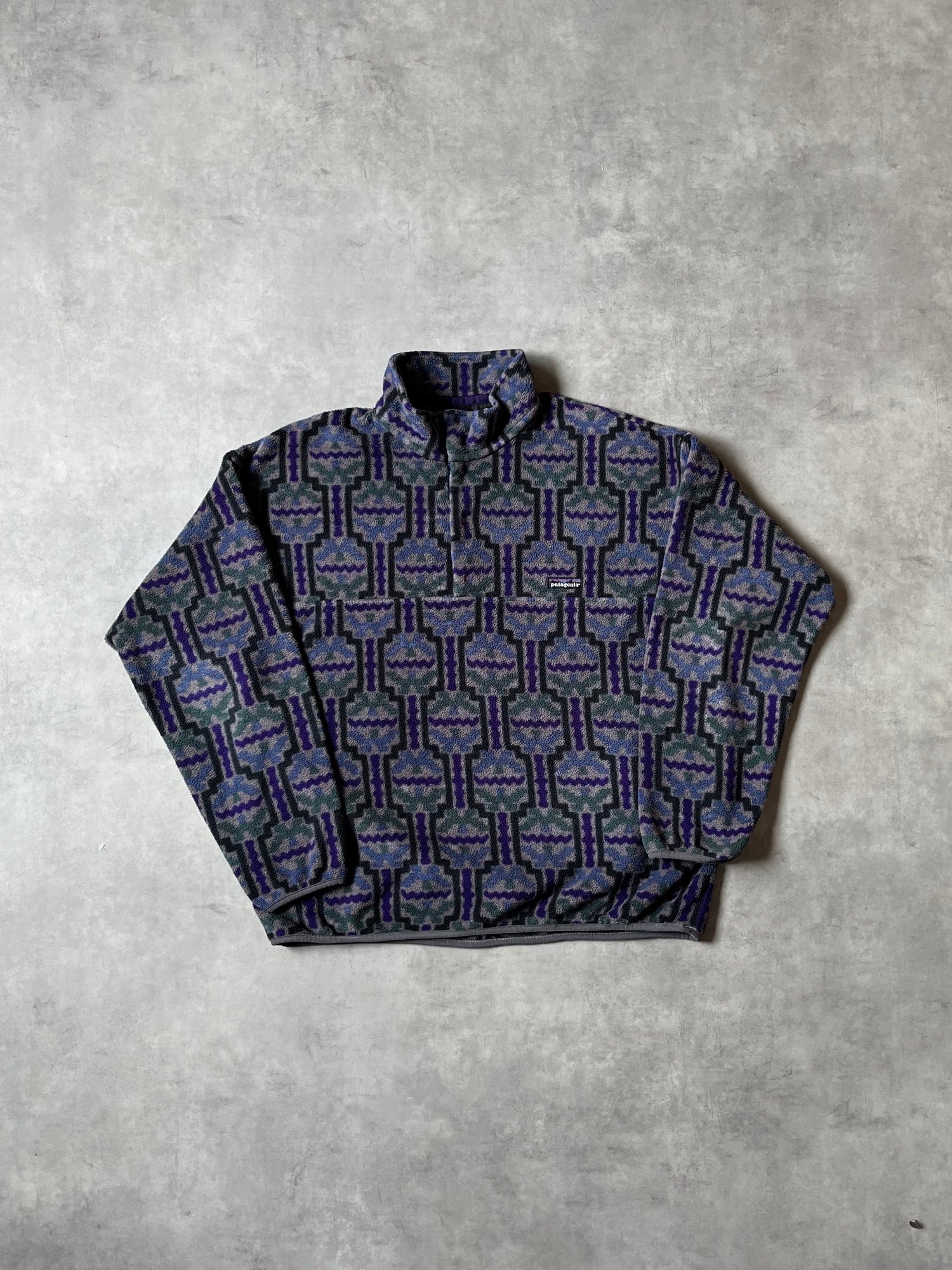 90’s PATAGONIA 「Synchilla Snap-T」フリースプルオーバー　USA製