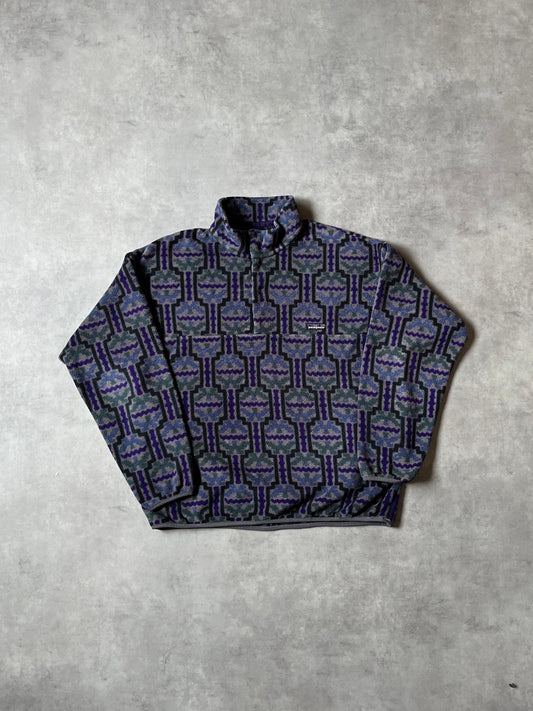 90’s PATAGONIA 「Synchilla Snap-T」フリースプルオーバー　USA製