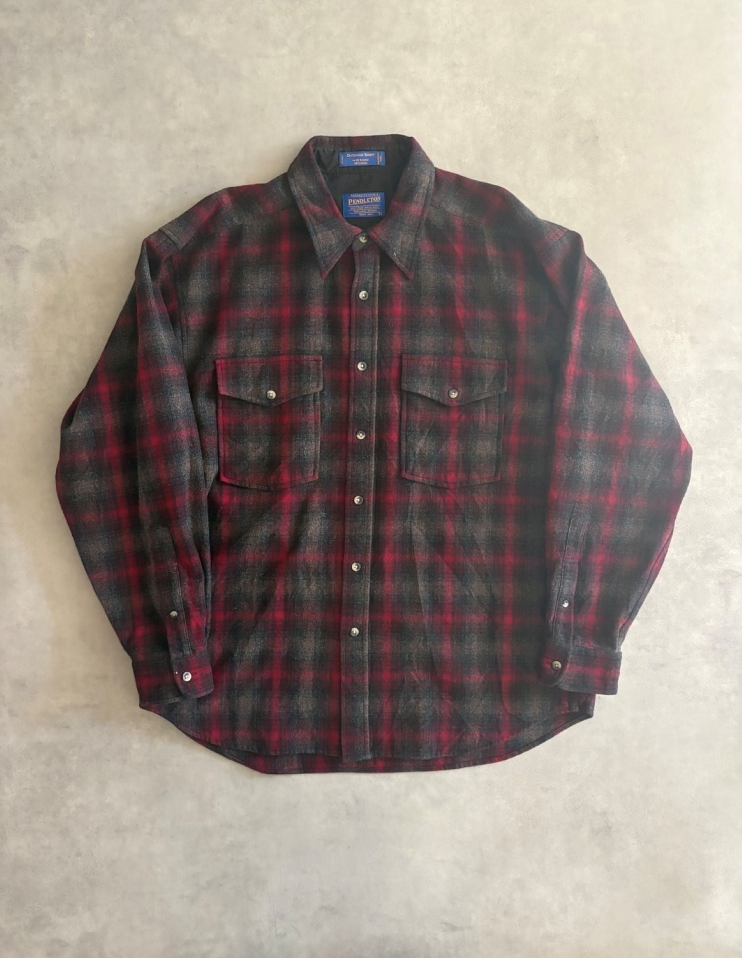 00's「PENDLETON」ウールチェックシャツ