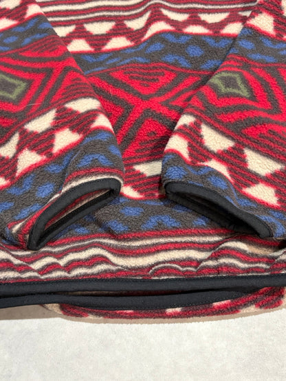 90's PATAGONIA Synchilla Snap-T「サルティーヨ柄」フリースプルオーバー