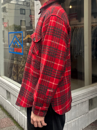 80's WOOLRICH USA製 ネルシャツ