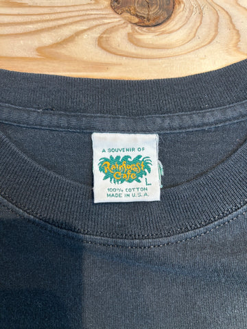 90's 「Rainforest Cafe」グラフィックTシャツ