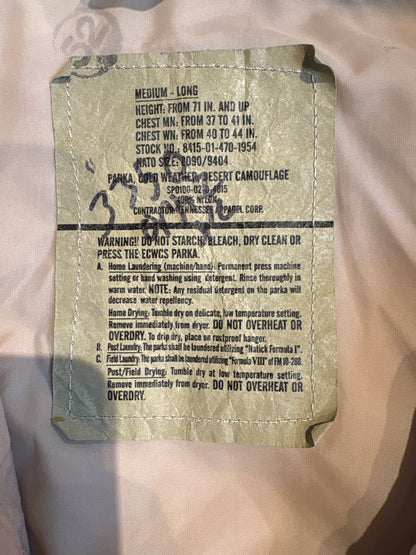 00's「U.S. ARMY」 ECWCS GEN2 ゴアテックスパーカー