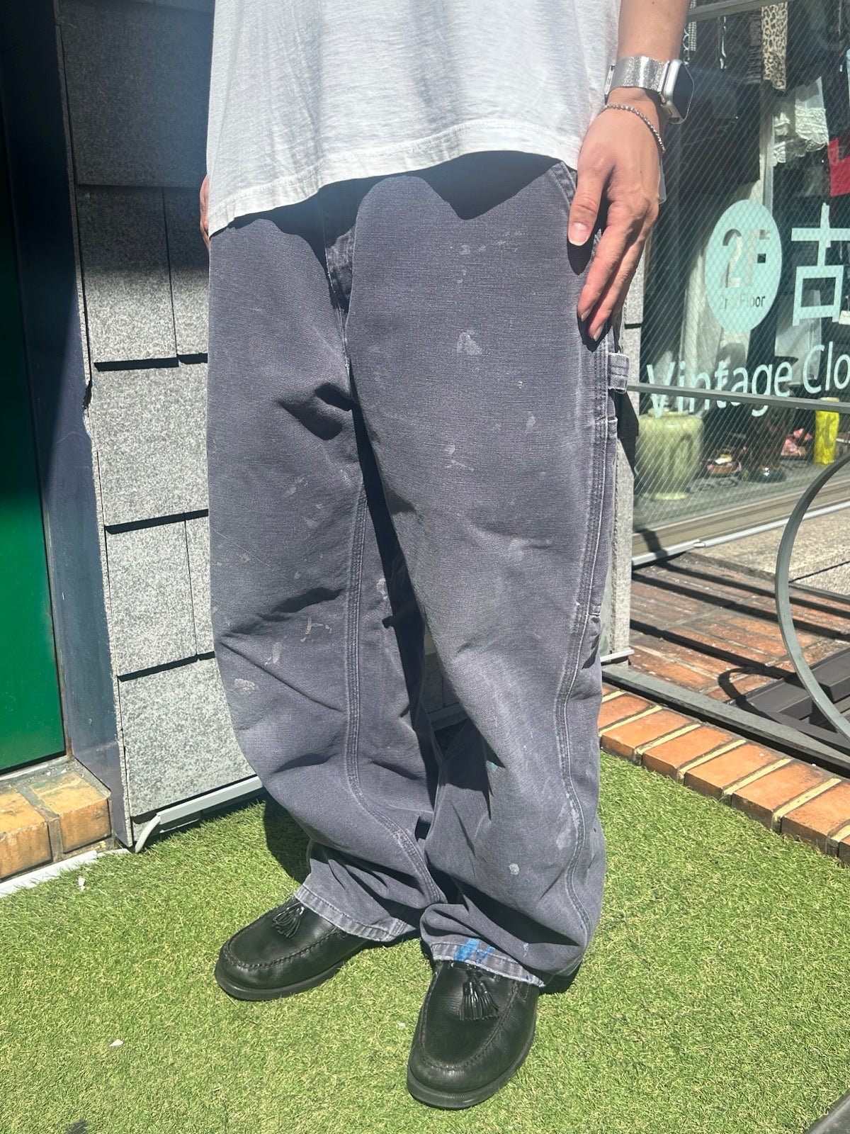 90's「Carhartt」ペインターパンツ