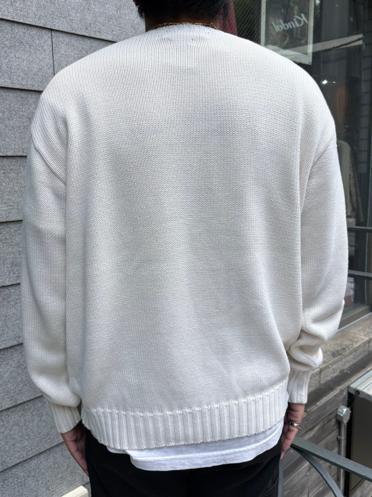 90's「RALPH LAUREN」ワンポイントニット