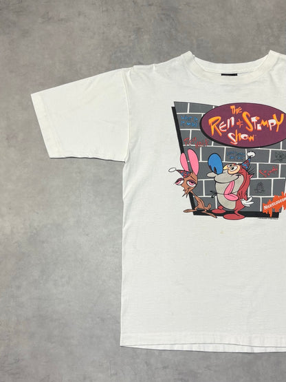 90's Ren & Stimpy「The Ren & Stimpy Show」キャラクターTシャツ