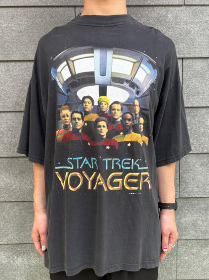 90's~00's「STAR TREK VOYAGER」 ファンTシャツ