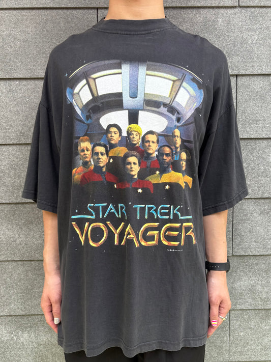 90's~00's「STAR TREK VOYAGER」 ファンTシャツ