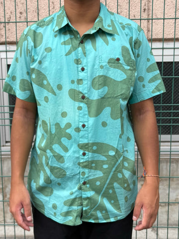 10's PATAGONIA「Pataloha」モンステラ柄　アロハシャツ