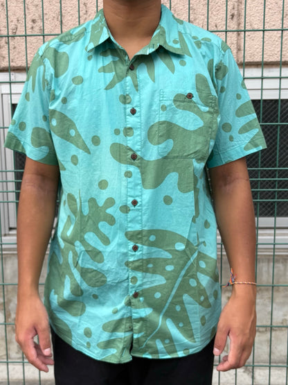 10's PATAGONIA「Pataloha」モンステラ柄　アロハシャツ