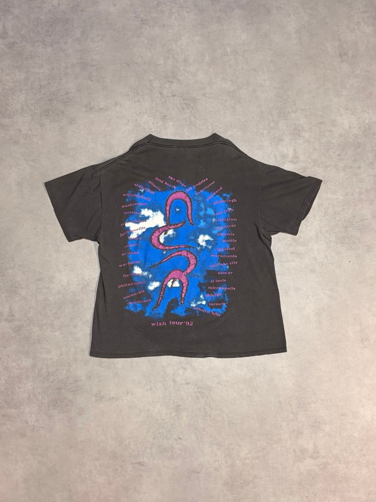 90's THE CURE「Wish Tour 92」USA製 バンドTシャツ