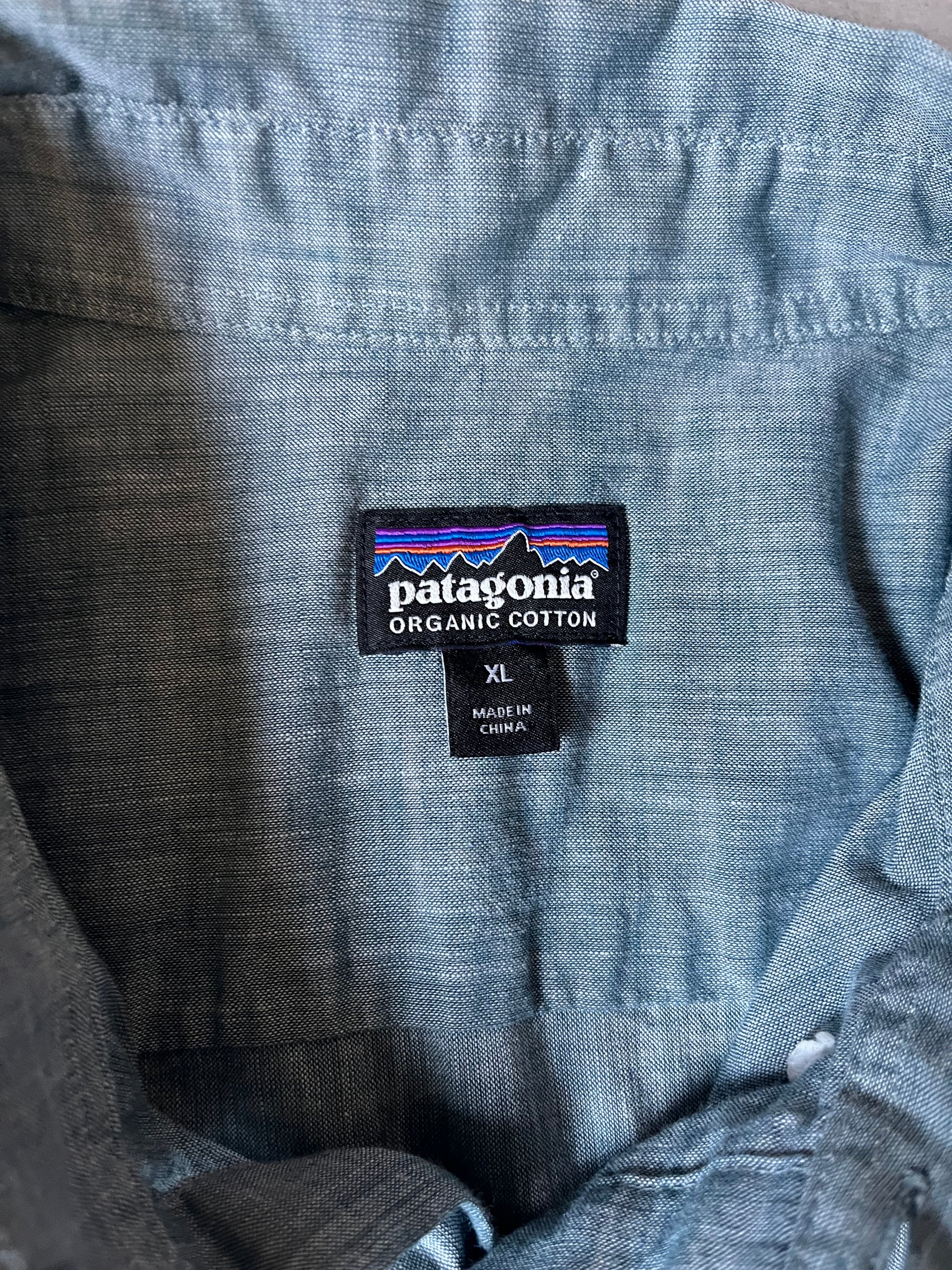 10's PATAGONIA　「Lightweight Bluffside Shirt」ボタンダウンシャツ