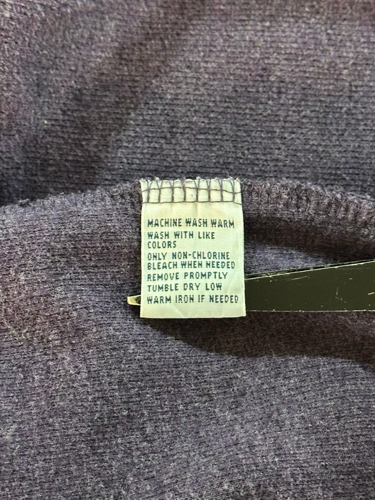 90's RALPH LAUREN ハーフジップニット　