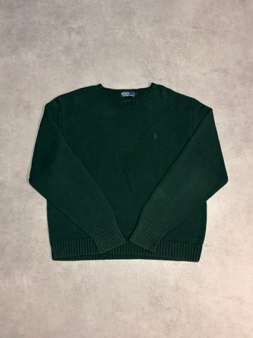 90's POLO BY RALPH LAUREN クルーネックニット