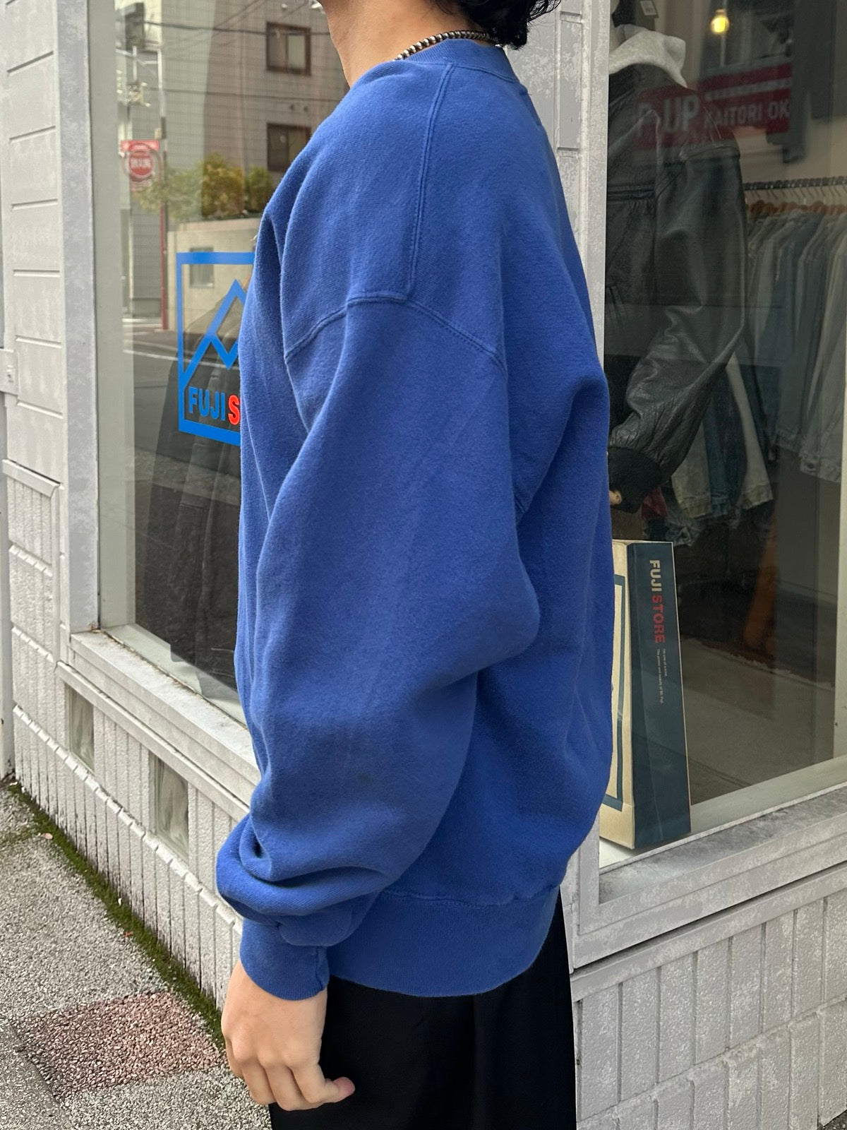 90's RUSSELL ATHLETIC「HIGH COTTON」USA製　無地スウェット