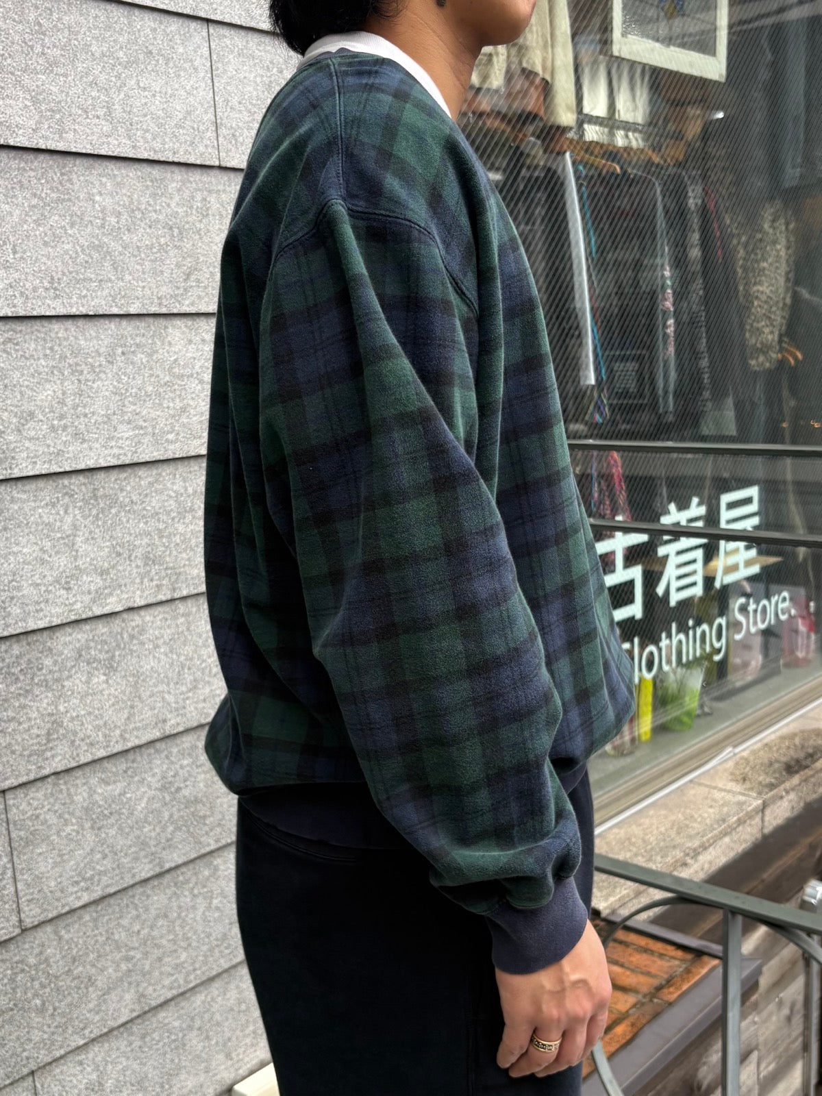 90's POLO GOLF「Blackwatch」スウェット
