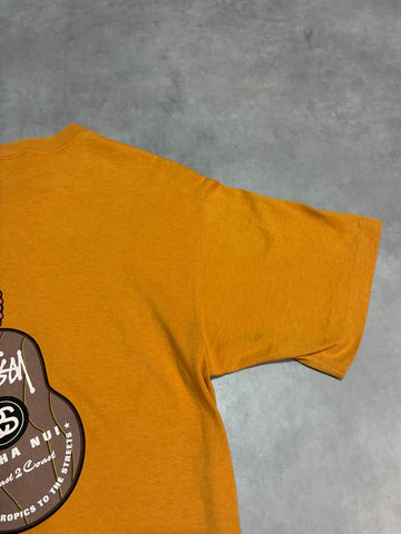 90's STUSSY「Aloha Nui」USA製 スケートTシャツ