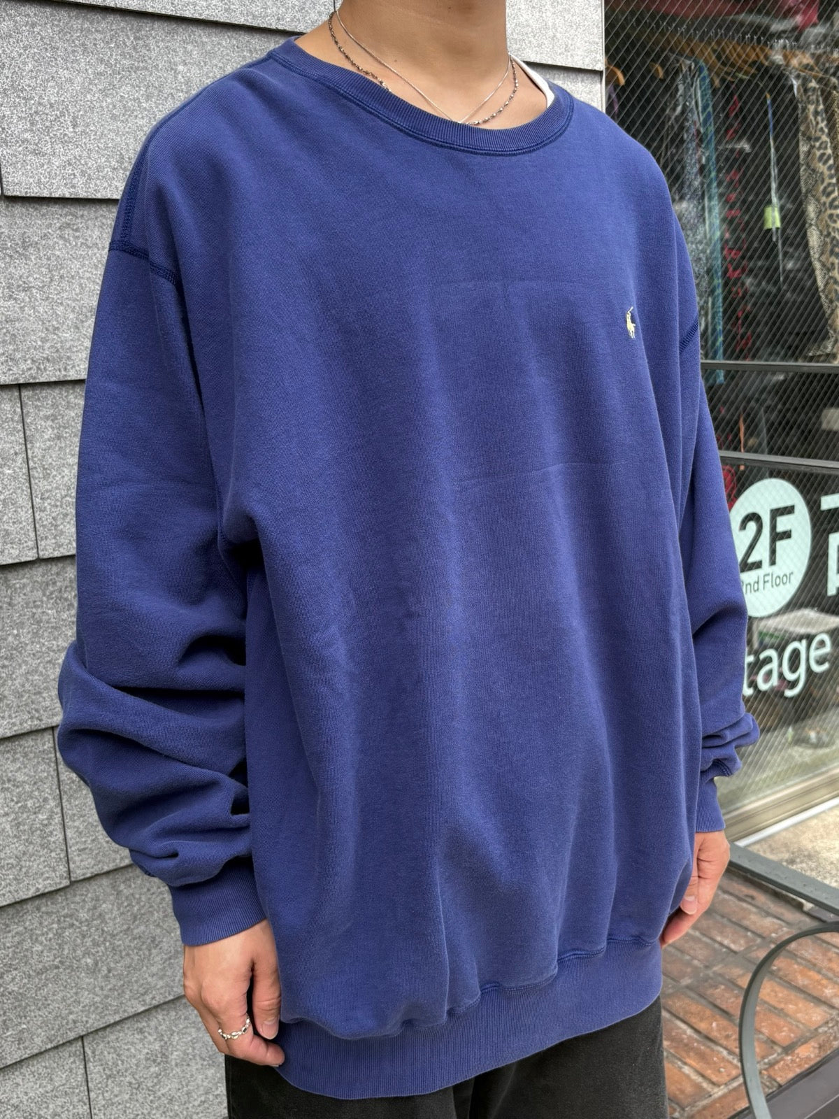 90's「Ralph Lauren」ワンポイントスウェット