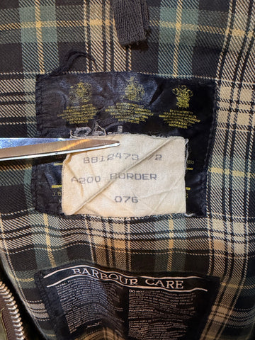 90's BARBOUR「BORDER」オイルドジャケット