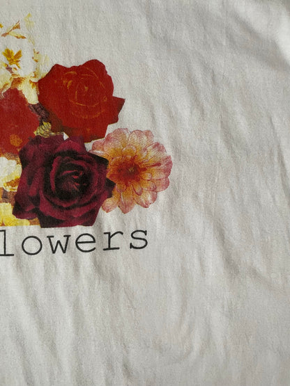 90's ひと束の花 グラフィックTシャツ