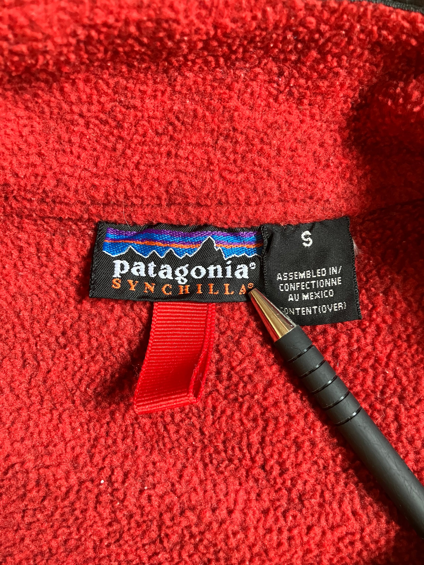 90's Patagonia「SYNCHILLA」USA製 プルオーバーフリース