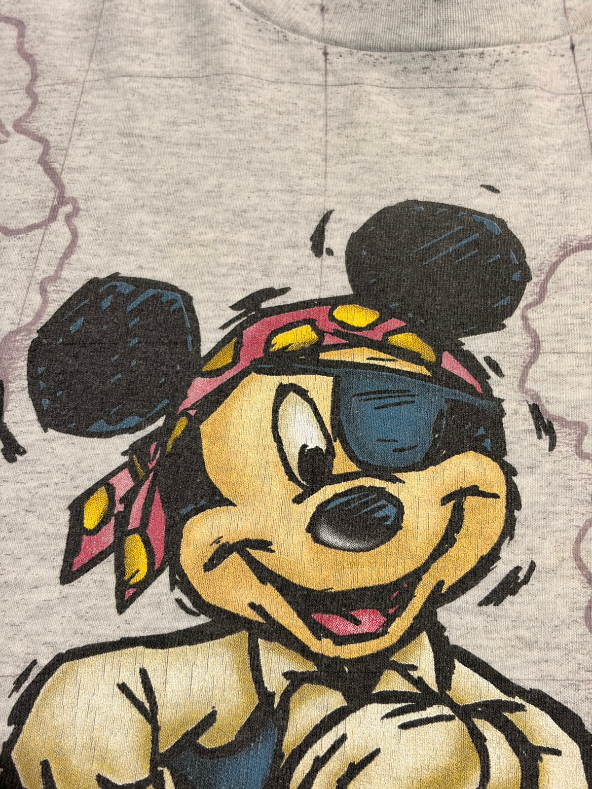 90's DISNEY「Mickey」USA製 キャラクターTシャツ