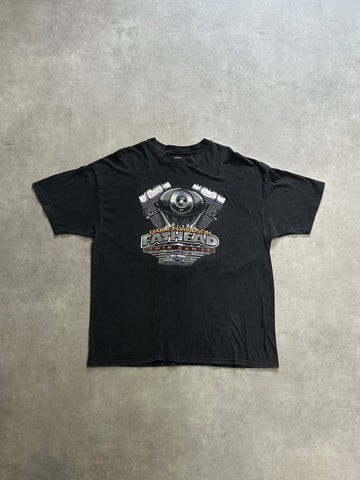 90's HARLEY-DAVIDSON「FATHEAD」ハーレーダビッドソンTシャツ