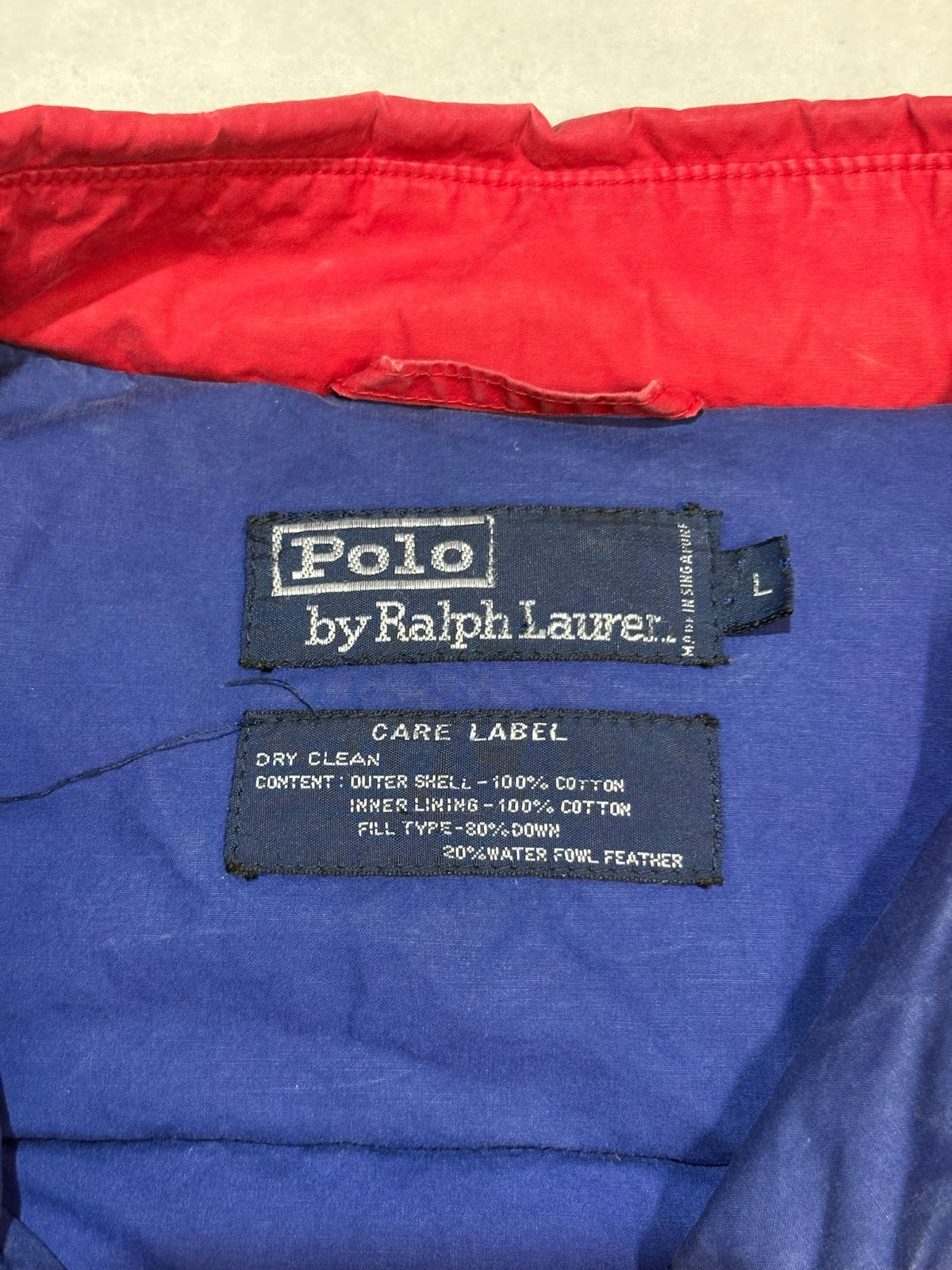 90's POLO BY RALPH LAUREN ボンバージャケット