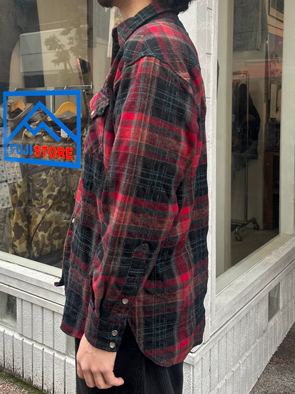 80's PENDLETON USA製 ネルシャツ