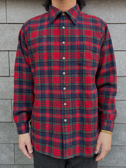 70's PENDLETON「キルティングライナー」USA製 ウールシャツ