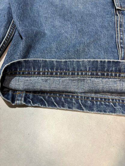 90's TOMMY JEANS デニムカーゴショーツ