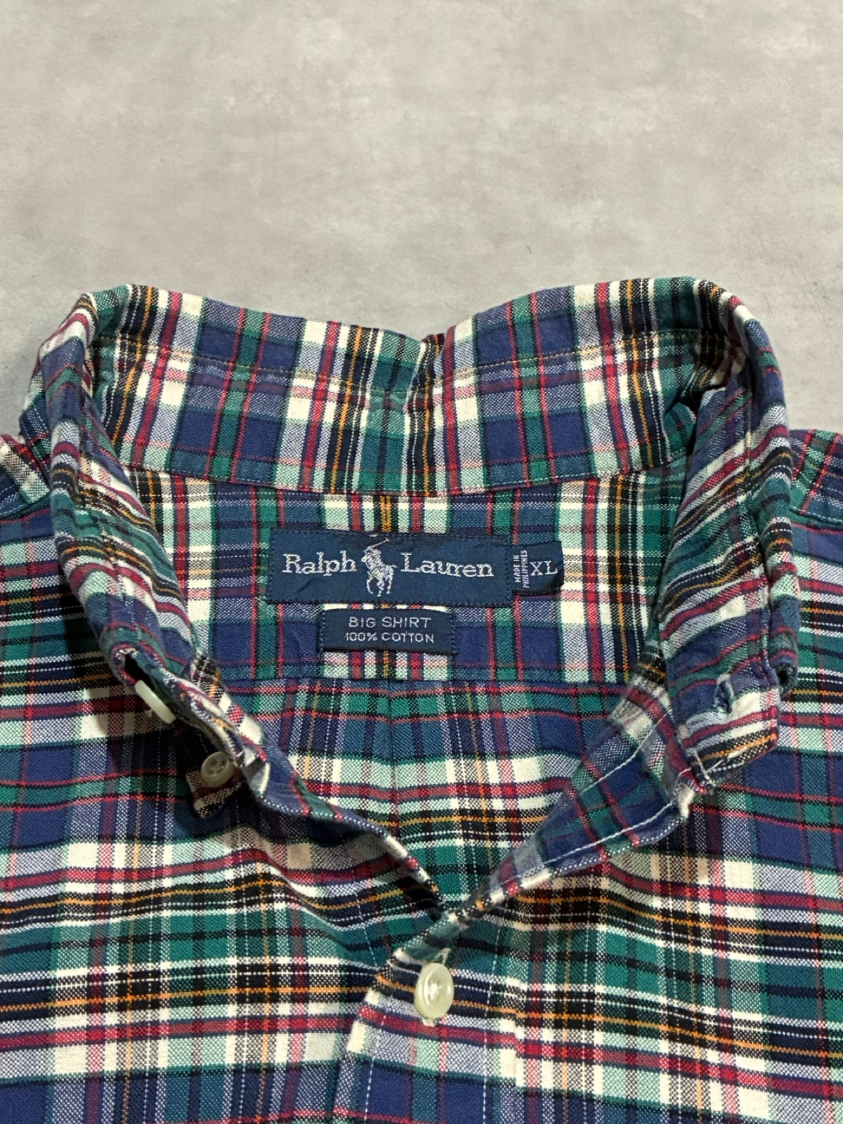 90's RALPH LAUREN「BIG SHIRT」ボタンダウンシャツ