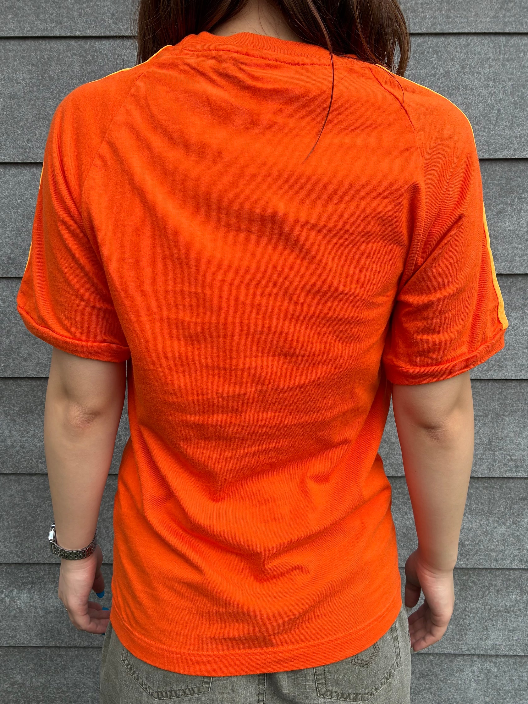 00's「adidas」トラックTシャツ