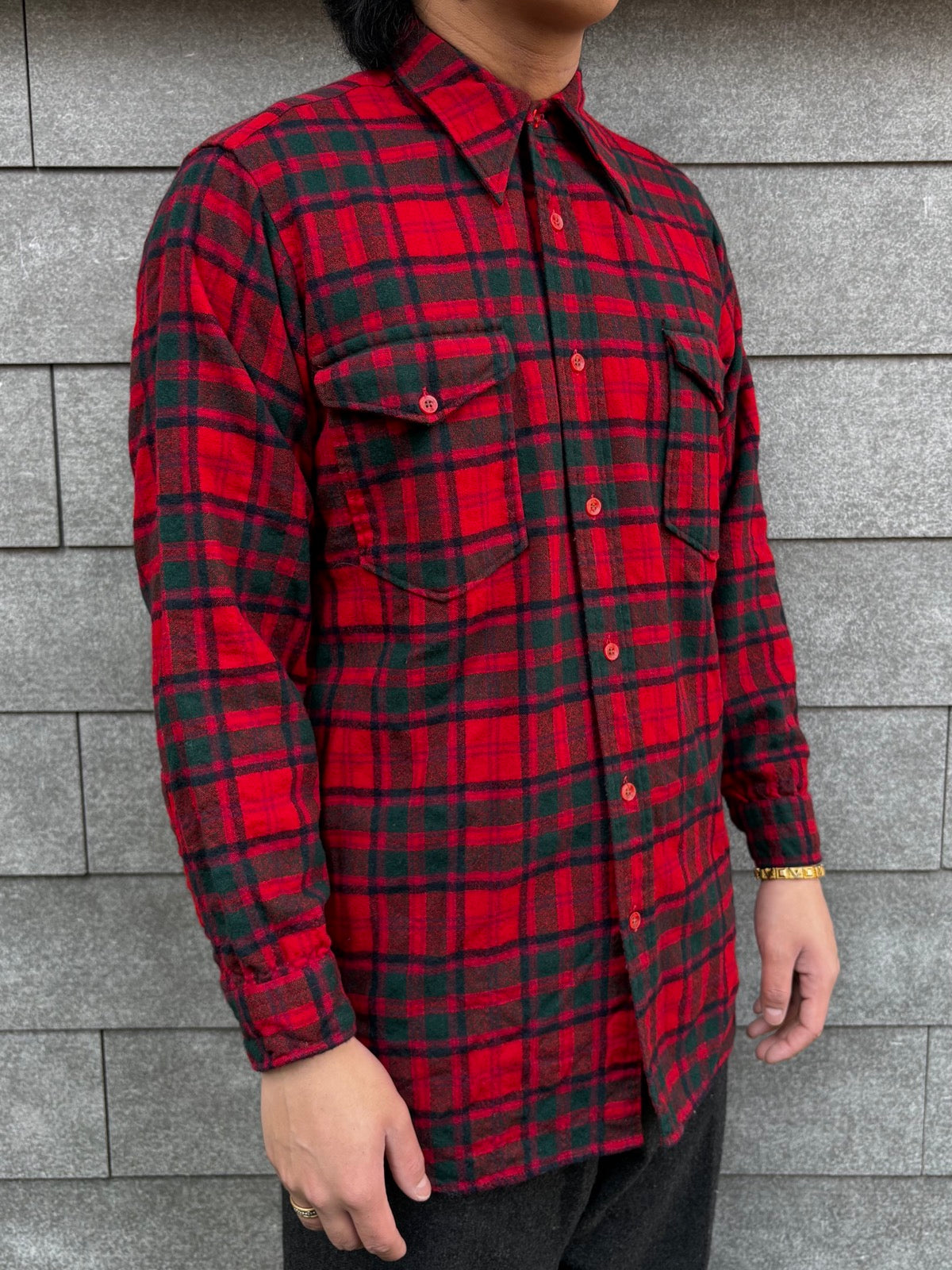 70's PENDLETON「キルティングライナー」USA製 ウールシャツ