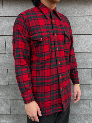 70's PENDLETON「キルティングライナー」USA製 ウールシャツ