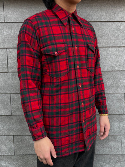 70's PENDLETON「キルティングライナー」USA製 ウールシャツ