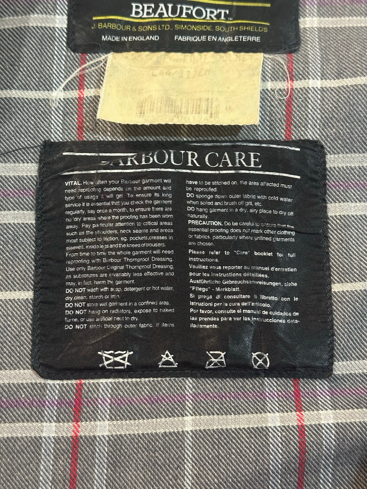 90's BARBOUR 「BEAUFORT」オイルドジャケット