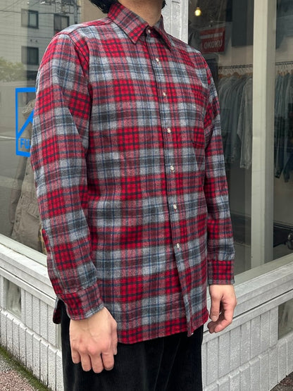 70's PENDLETON USA製 ネルシャツ