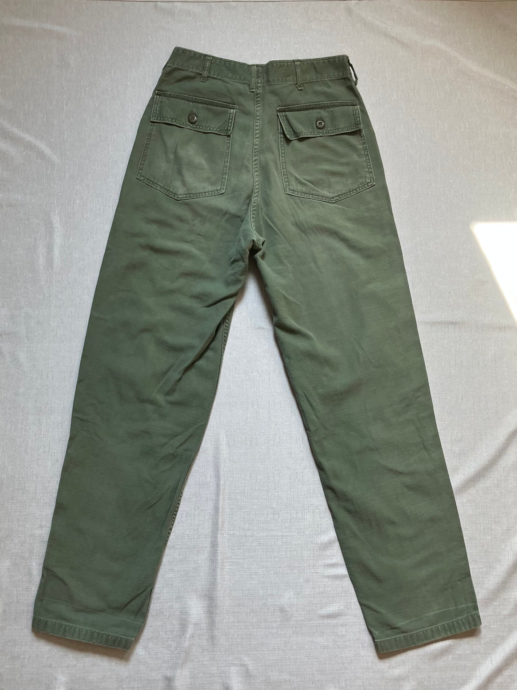 60~70's U.S. ARMY OG-107 「UTILITY PANTS」ベイカーパンツ