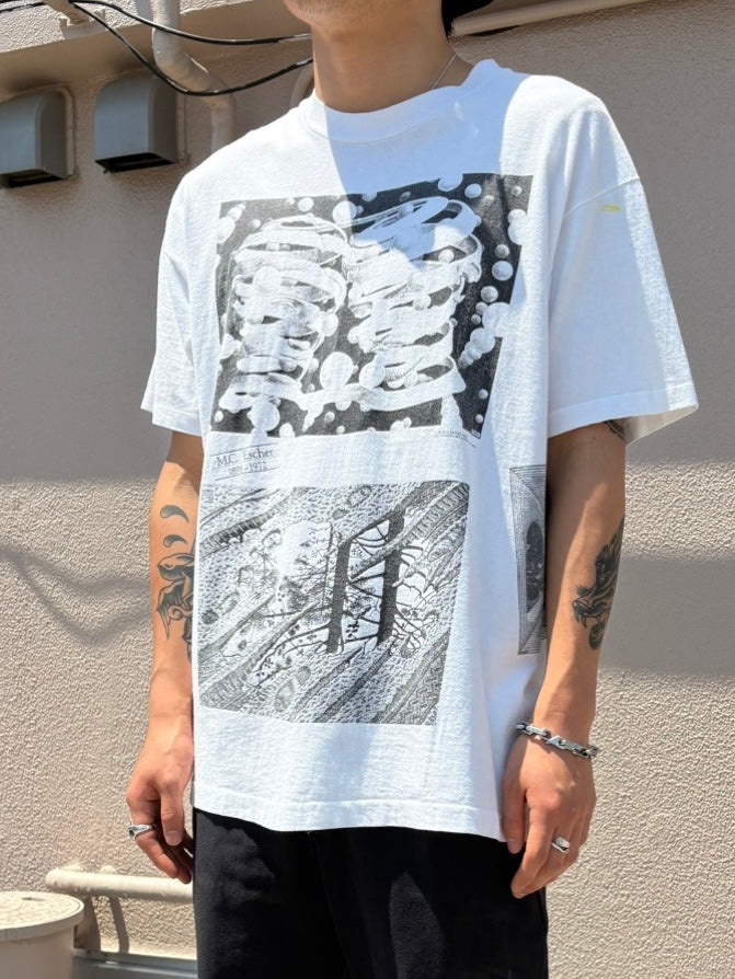90’s 「M.C.Escher」USA製 アートTシャツ