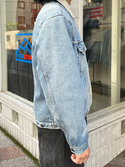90's LEVI’S「70608-0214」デニムボアジャケット