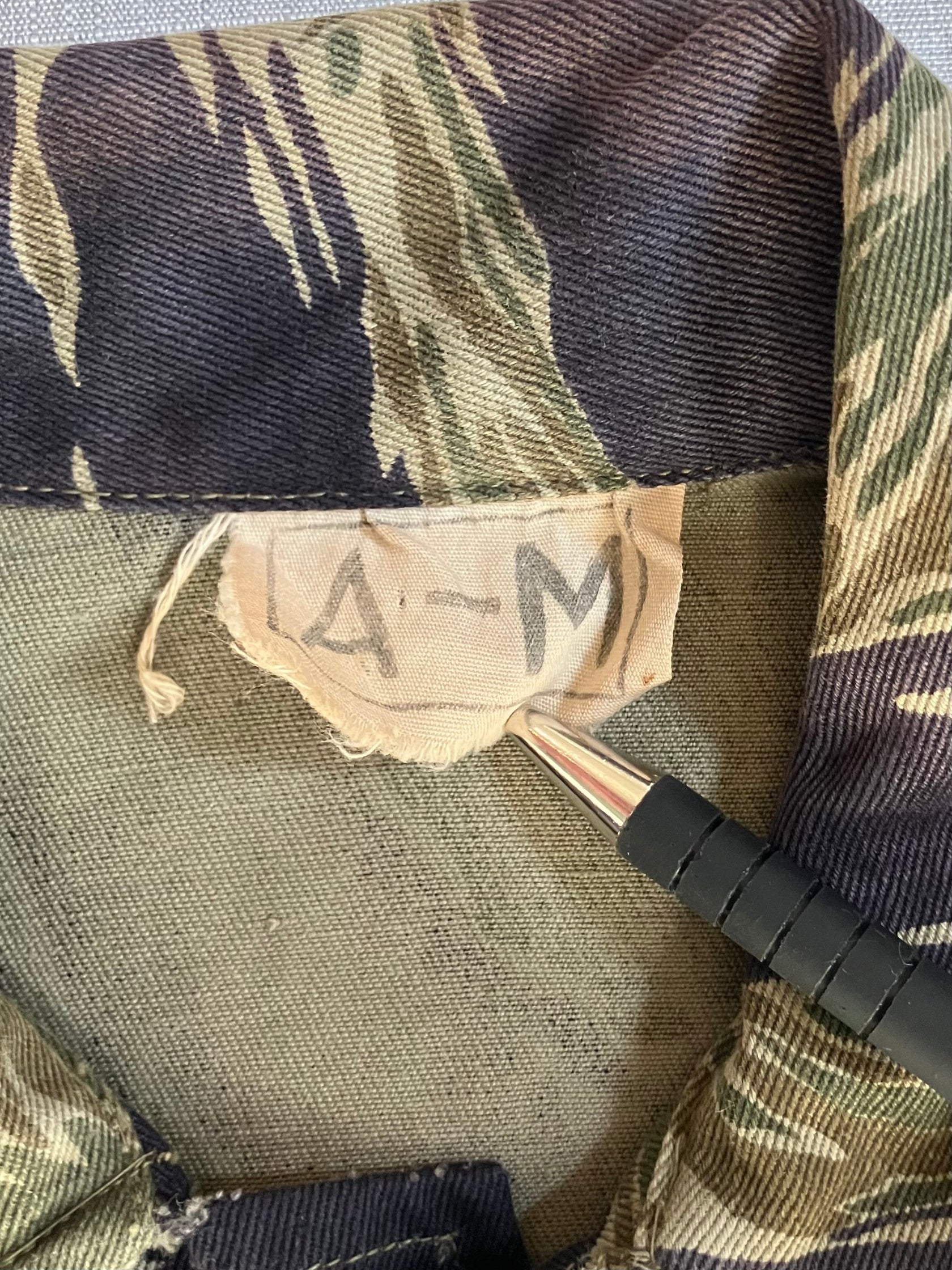 60's US ARMY「TIGER STRIPE A-M」ジャケット