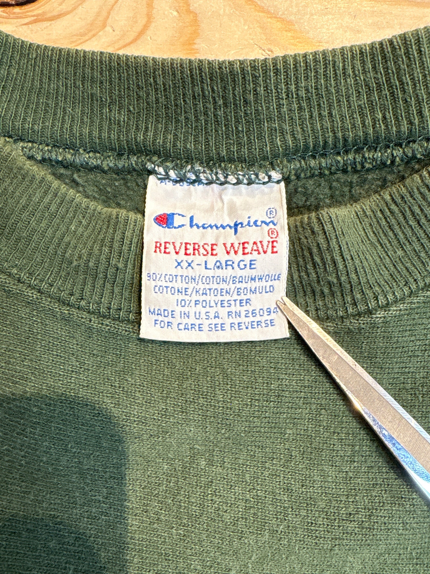 90's Champion「Reverse Weave」USA製 カレッジスウェット